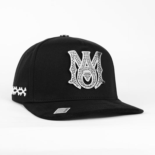 Bigg Boss Amiri Metal All Black Snapback