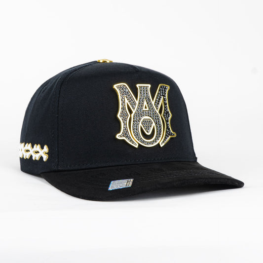 Bigg Boss Amiri Metal Gold/Black Snapback