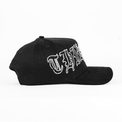 31 Hats NY Crystals Black/White Snapback