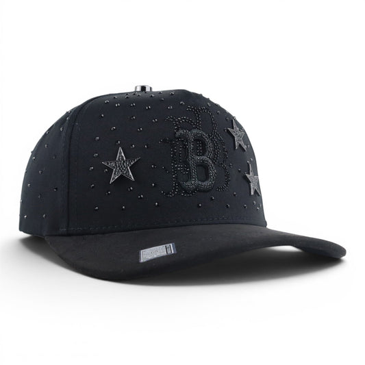 Bigg Boss Aniversario Silver All Black Snapback