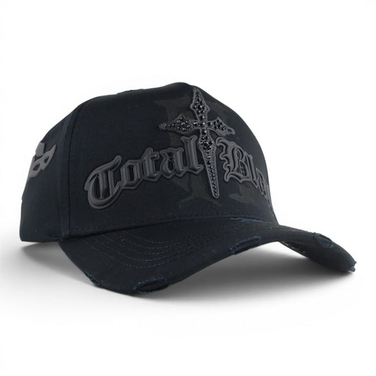 Rude Awakening Total Black Snapback